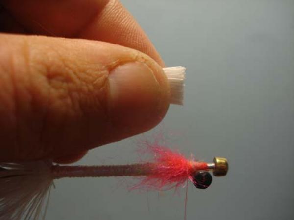 White Intruder Tube Fly