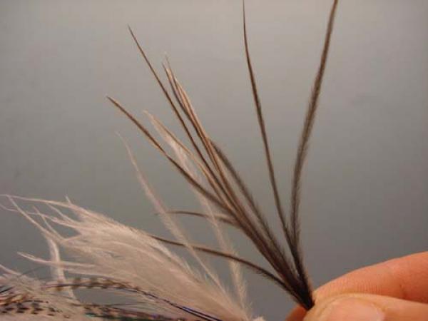 White Intruder Tube Fly