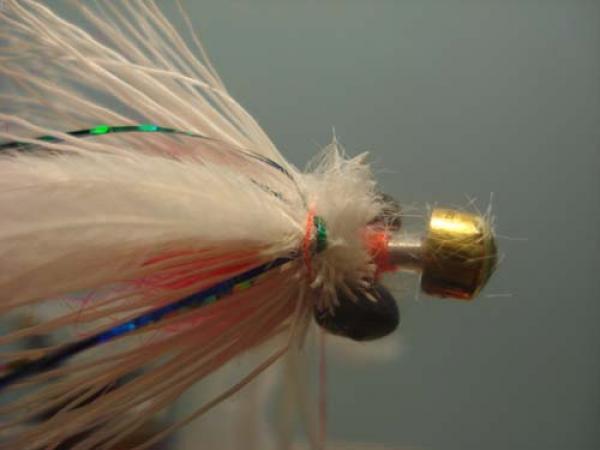 White Intruder Tube Fly