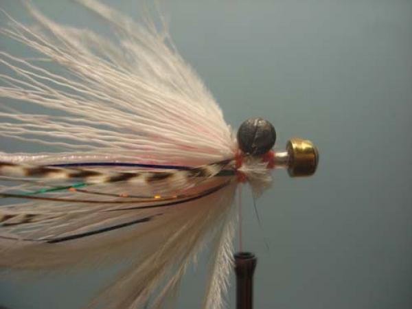 White Intruder Tube Fly
