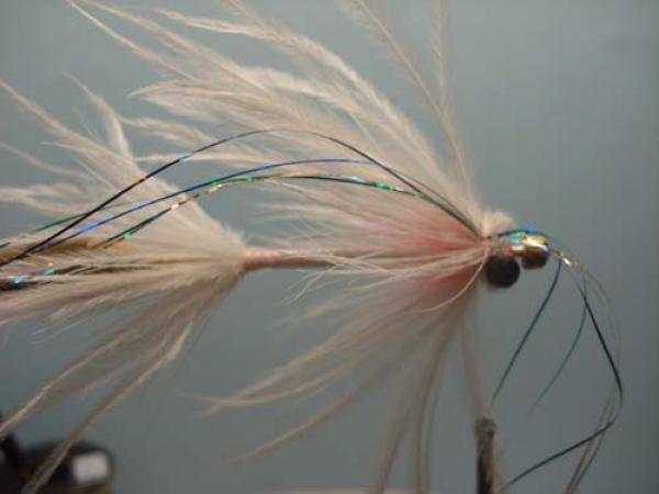 White Intruder Tube Fly