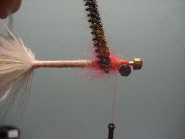 White Intruder Tube Fly