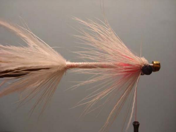 White Intruder Tube Fly