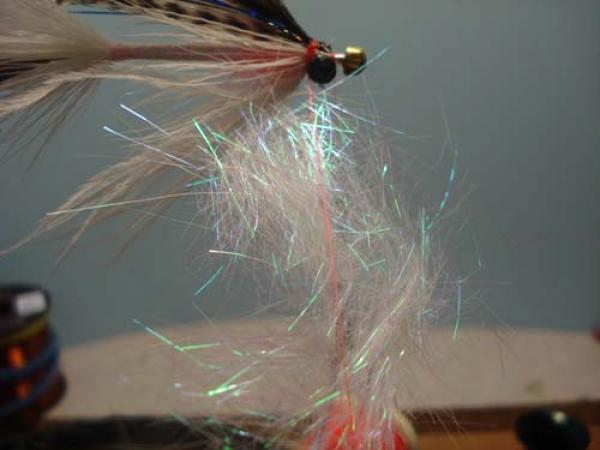 White Intruder Tube Fly