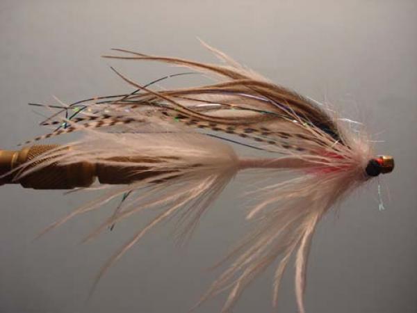 White Intruder Tube Fly