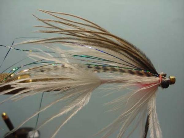 White Intruder Tube Fly