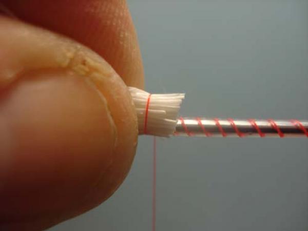 White Intruder Tube Fly