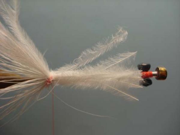 White Intruder Tube Fly