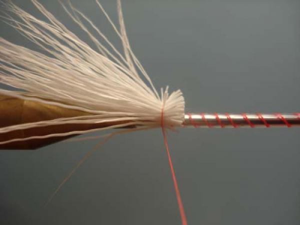 White Intruder Tube Fly