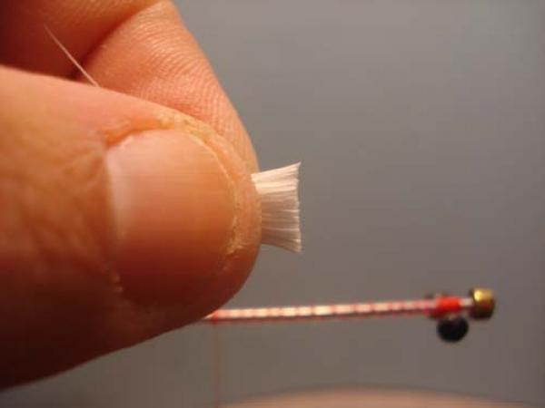 White Intruder Tube Fly